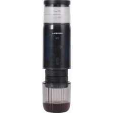 Lepresso Taşınabilir Mini Espresso Makinesi Kapsül ve Öğütülmüş Kahve Uyumlu Siyah