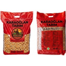 Karaoğlan Tarım Çam pelet yakıtı %100 Doğal çam peleti 15 kg