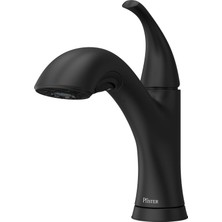 Pfisterer Pfister F5347WRYB Wray 1 Saplı Çıkarılabilir Mutfak Bataryası Mat Siyah