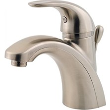 Pfisterer Pfister LF-042-PRKK LF042PRKK Parisa Tek Kontrol 10,16 cm Ortadan Set Fırçalanmış Nikel Banyo Musluğu,