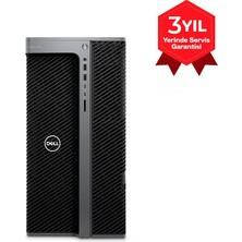 Dell Precision T7960 W7-3465X 256GB 1 Tb SSD  Rtx Pro 6000  512 Bit Gddr7 96 GB Windows Pro 11 Işistasyonu