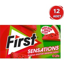 First Sensations Karpuz Aromalı Sakız 27 gr - 12 Adet