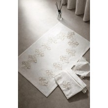 Bella Home Çeyizlik Seccade Takımı Keten Kumaş - 40 cm x 126 cm