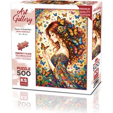Ks Games Queen Of Butterflies 500 Parça Puzzle