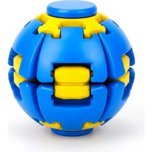 Netavantaj Dönen Top Spin Ball Stres Topu Mavi