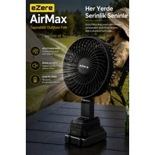 Ezere Airmax Şarjlı Taşınabilir Outdoor Fan Vantilatör ST-7997