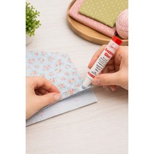 Liva Craft Geçici Kumaş Yapıştırıcı Kalem, Dikiş Öncesi Sabitleme Tutkalı, Şeffaf Kaliteli
