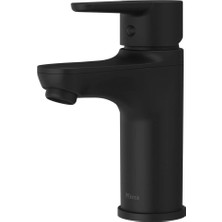 Pfisterer Pfister Pfirst Modern Tek Saplı Banyo Musluğu Mat Siyah Itme ve Mühür Tahliyesi LG142060B