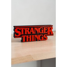 Marka Stranger Things Logo | Masa Üstü Figür