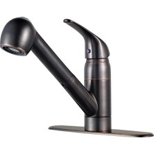 Pfisterer Pfister G13310YY Pfirst Serisi 1 Saplı Çekilebilir Mutfak Musluğu Toskana Bronz, Su Verimli Model