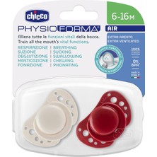 Budi Home Chicco PhysioForma Air 2'li Silikon Emzik 6-16 Ay