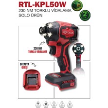 Retools 230 Nm Bordo Darbeli Matkap 2100 W Güç, Anahtarsız Mandren ve Solo Kullanım İçin Tasarlandı RTL-KPL50W