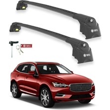 Drs Tuning Turtle Volvo XC60 2018-2025 Ara Atkı Air2 Siyah