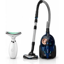 Philips 7000 Serisi Powerpro Max Torbasız Elektrikli Süpürge, FC9749/07 + Yüz Masaj Aleti Hediye