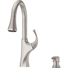Pfisterer Pfister F-529-7MRGS Miri 1 Saplı Kolay Kurulum Sabunluk, Spot Defense Paslanmaz Çelik