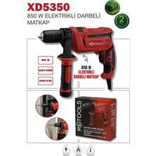 Retools XD5350 850W Elektrikli Darbeli Matkap Anahtarlı Mandren ile Güçlü Delme Performansı