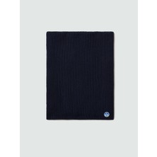 North Sails Logolu Yünlü Erkek Atkı