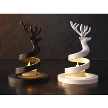 Spiral Geyik Dekoratif Mumluk