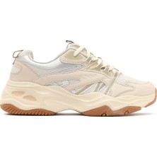 Derimod Kadın Bej Bağcıklı Kalın Tabanlı Sneaker AF530000SK