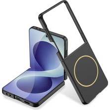 AktarMobile Galaxy Z Flip 8 uyumlu MagSafe Kılıf Kamera Korumalı Premium Kapak Mat Tasarım İnce Yapılı