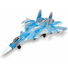 Belirtilmemiş Montajlı + Boyalı Su-27 Maket Ucak