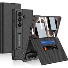 AktarMobile Galaxy Z Fold 8 Ultra uyumlu Kapaklı Cüzdan Kılıf Standlı Kamera Korumalı Kartlıklı Kapak