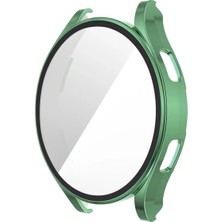 sbodurhome   Watch 5 44MM Wall Camlı Kasa Ekran Koruyucu - Koyu Yeşil