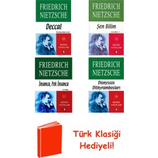 Say Friedrich Nietzsche 4 Kitap Seti + Türk Klasiği Hediye