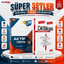 Akm Kitap Aktif Öğrenme Tyt Kimya 0 Dan Başlayanlara ve Akm Dil Bilgisi Soru Bankası Seti 2 Kitap