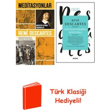 Rene Descartes 2 Kitap Seti + Türk Klasiği Hediye