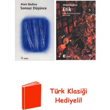 Metis Yayınları Alain Badio 2 Kitap Seti + Türk Klasiği Hediye