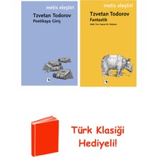 Metis Yayınları Tzvetan Todorov 2 Kitap Seti + Türk Klasiği Hediye