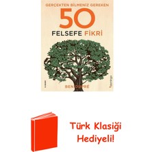 Domingo Yayınevi Gerçekten Bilmeniz Gereken 50 Felsefe Fikri + Türk Klasiği Hediye