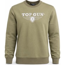 Top Gun Nakıslı Sweat Hakı