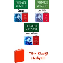 Say Friedrich Nietzsche 3 Kitap Seti + Türk Klasiği Hediye