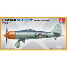 Pm Model Hawker Sea Furry  Fb.mk-51 / FB11 Pm Model Demonte Plastik Maketi