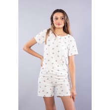 Mckanzie Kısa Kol Üst Şort Alt Pijama Takımı