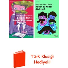 Can Yayınları Friedrich Nietzsche 2 Kitap Seti + Türk Klasiği Hediye