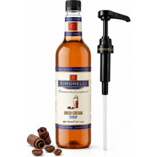 Simonelli Irish Cream Aromalı Kahve Şurubu 700 ml - İçecek ve Kokteyl Şurubu (Pompa Dahil)