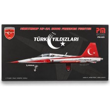 Northrop F-5 A 2000 Freedom Fighter PM Model Demonte Plastik Uçak Maket Kiti 1/72 Renkli
