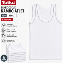 Lumina Tutku Erkek Çocuk Rambo Atlet Beyaz