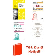 Martin Heidegger 4 Kitap Seti + Türk Klasiği Hediye