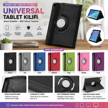 FaroxTech 7–10.5 Inç Universal Tablet Kılıfı 360° Döner Standlı Darbe Koruyucu Kapak