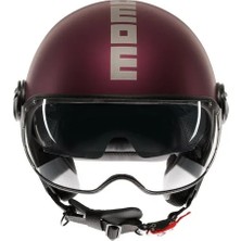 Momodesign Fgtr Evo Mono Matt Amarena Silver Açık Kask
