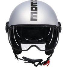 Momodesign Fgtr Evo Hip Matt Grey Cerulean Grey Açık Kask