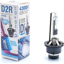 Marsilyan Revify Ampul D2R 4300K +%50 Fazla Işık Xenon Pht PH4550