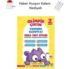 Altın Nokta Yayınevi Altın Nokta 2. Sınıf Olimpik Çocuk Bilsem Kanguru Olimpiyat Zeka Kitabı + Kurşun Kalem Hediyeli