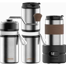 Lepresso Grindgo Quattro 4'ü 1 Arada Outdoor Kahve Seti