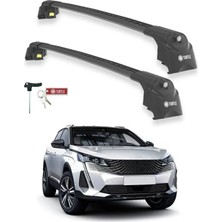 Drs Tuning Turtle Peugeot 3008 (P84) 2017-2024 Ara Atkı Air2 Siyah
