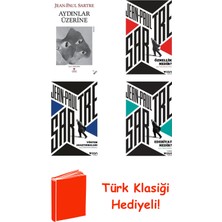 Can Yayınları Jean-Paul Sartre 4 Kitap Seti + Türk Klasiği Hediye